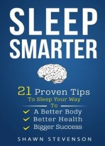 Book cover Sleep smarter by Shawn Stevenson