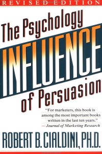 Book cover for Influence - Robert Cialdini